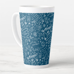 My Perfect Day - Positive Thinking 2a Latte Mug
