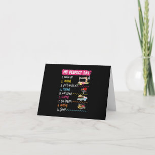 My Perfect Day Wake Up Quilting And Sewing Card