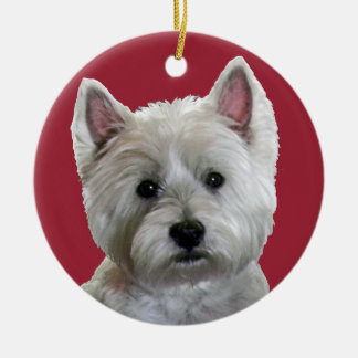 MY PERFECT WESTIE CERAMIC TREE DECORATION