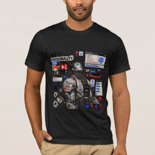 MY PERSONALITY HAS PATCH NOTES – Gamer Cyberpunk T-Shirt