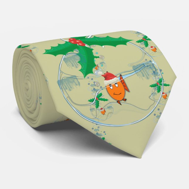 My Pet Fish Tie (Rolled)