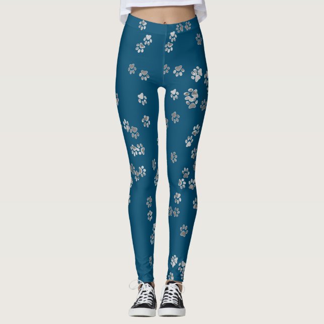 My Pet Pawprints Leggings (Front)