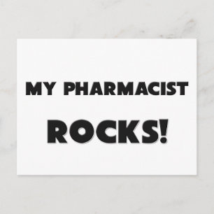 MY Pharmacist ROCKS! Postcard