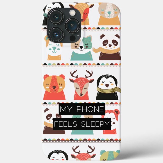 My Phone Falls Asleep  Case-Mate iPhone Case (Back)