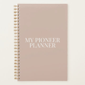 My Pioneer Planner