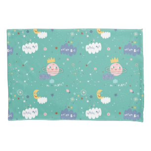 My Planet Dream Big Little One Pattern Pillowcase