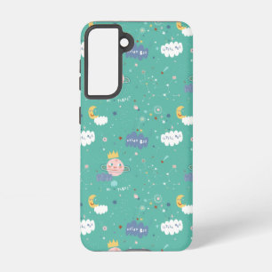 My Planet Dream Big Little One Pattern Samsung Galaxy Case