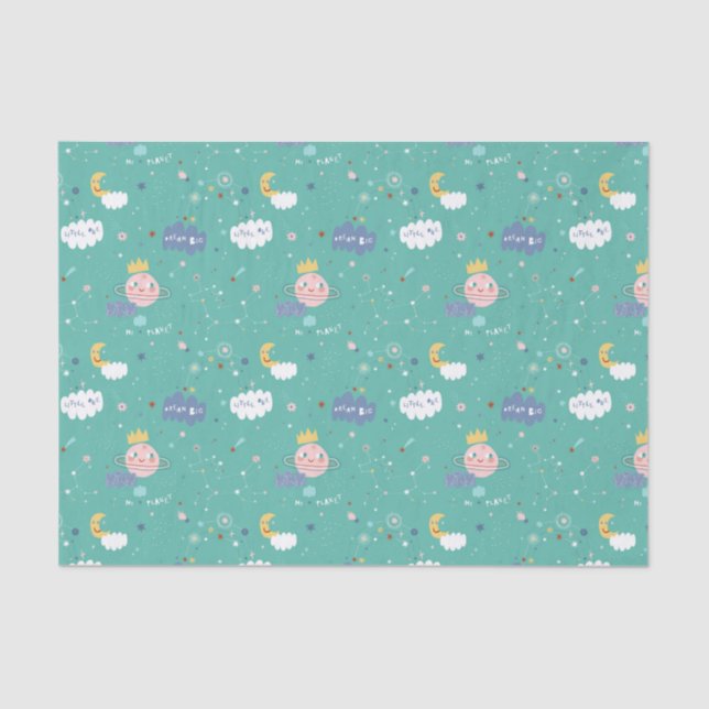 My Planet Dream Big Little One Pattern Tissue Paper (Front)