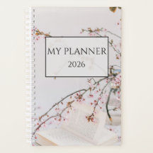 My Planner 2026 – Minimal Floral Daily Planner