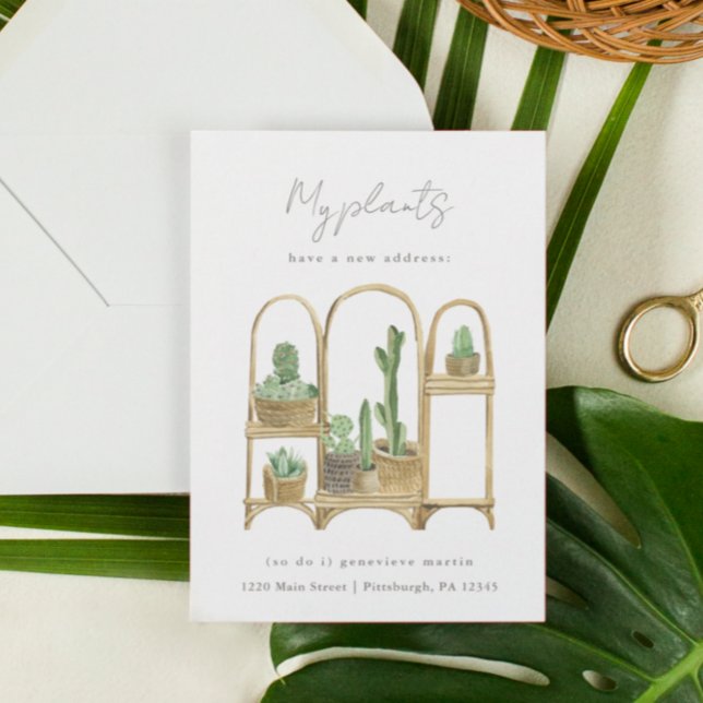 My Plants Have a New Home Moving Announcement (Creator Uploaded)