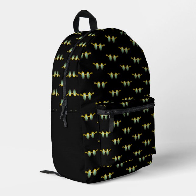 My Polarized Glasses are Ready Printed Backpack (Back Corner Left)