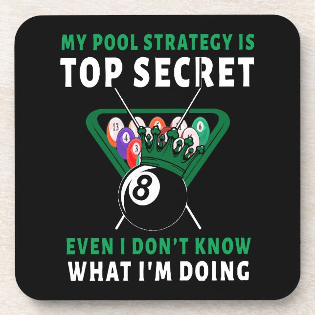 My Pool Strategy Is Even Coaster (Front)