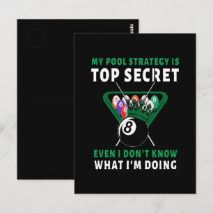 My Pool Strategy Is Even Postcard
