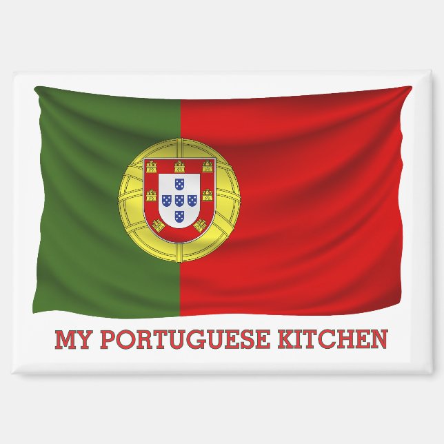 My Portuguese Kitchen Magnet (Front)
