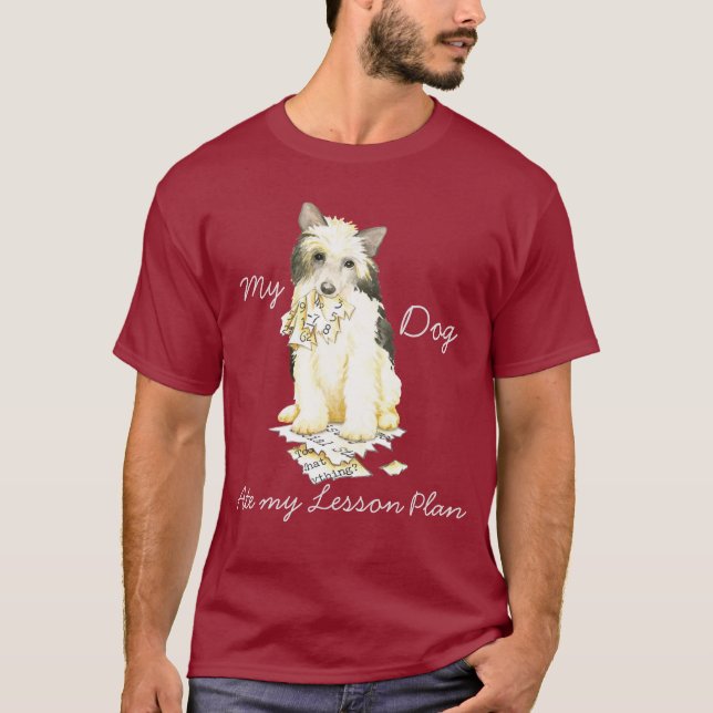 My Powderpuff Ate My Lesson Plan T-Shirt (Front)