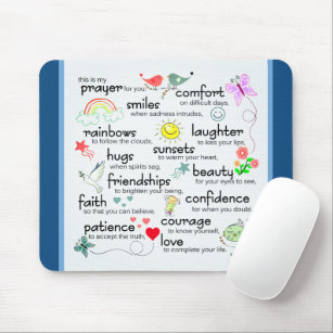 My Prayer For You Blessings Mouse Pad