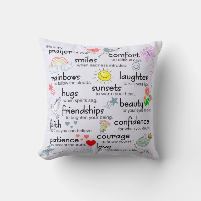 My Prayer For You Cushion (Front)