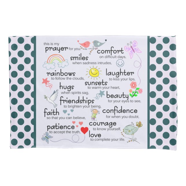 My Prayer For You Pillowcase (Front)
