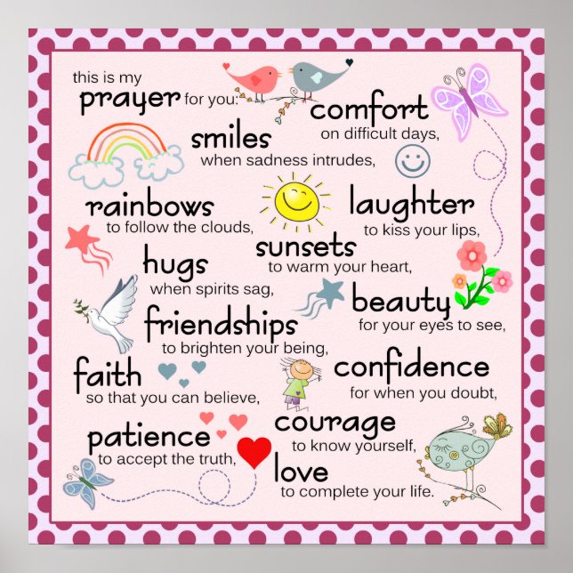 My Prayer For You Poster (Front)