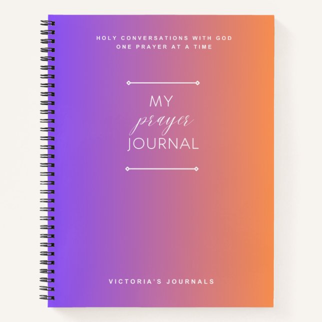 My Prayer Journal (Front)