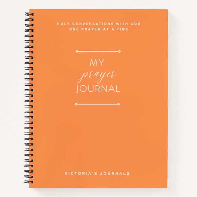 My Prayer Journal (Front)