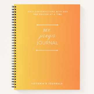 My Prayer Journal