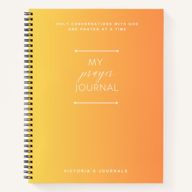 My Prayer Journal (Front)