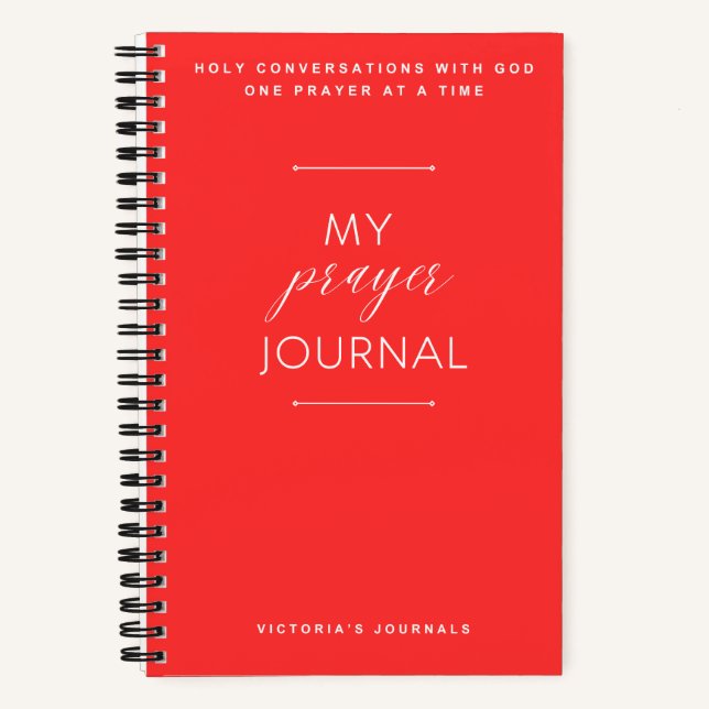 My Prayer Journal (Front)