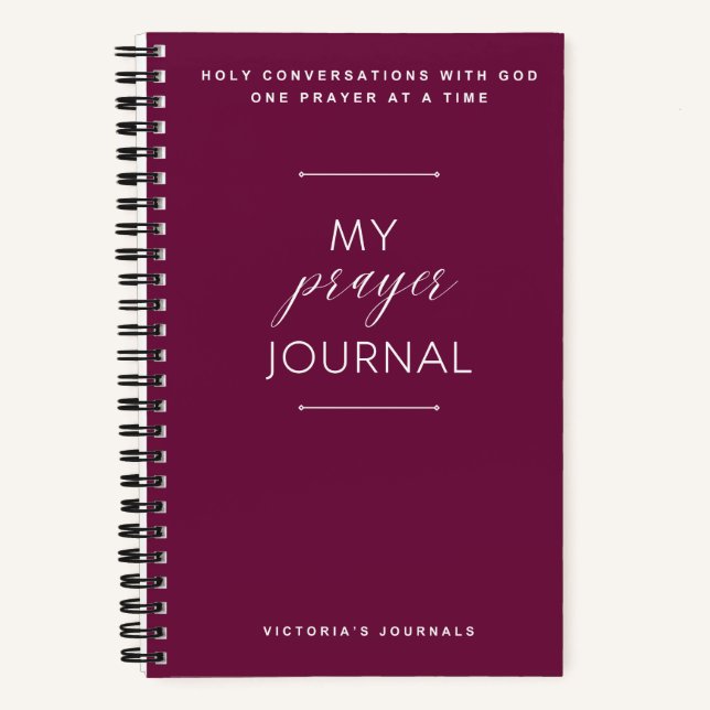 My Prayer Journal (Front)