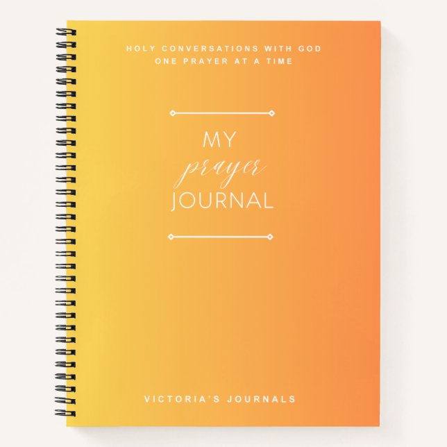 My Prayer Journal (Front)