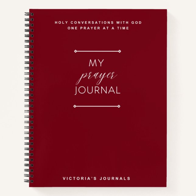 My Prayer Journal (Front)