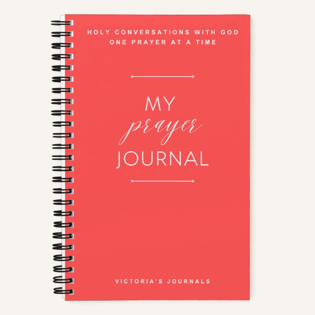 My Prayer Journal (Front)