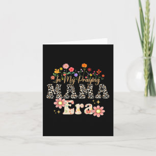 My Praying Mama Era Religious Mum Christian Mother Card