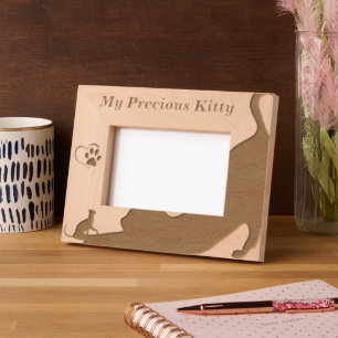 My Precious Kitty Etched Frames