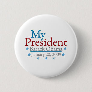 My President (Barack Obama) 6 Cm Round Badge