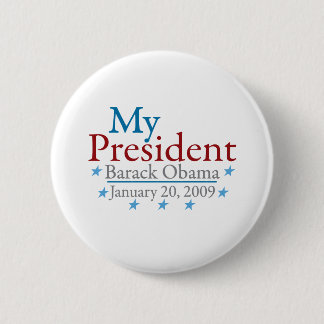 My President (Barack Obama) 6 Cm Round Badge