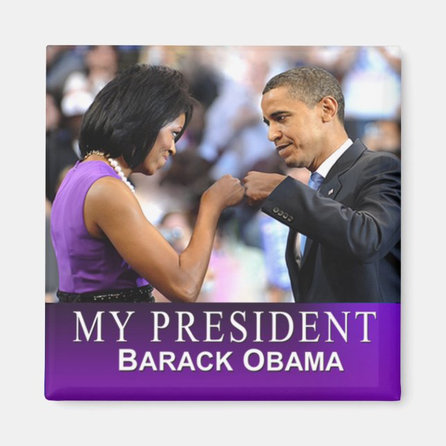 My President Magnet (fist bump) (Front)