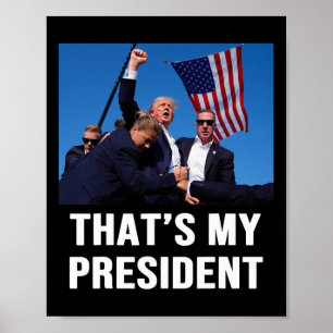 My President Trump 2024  Poster