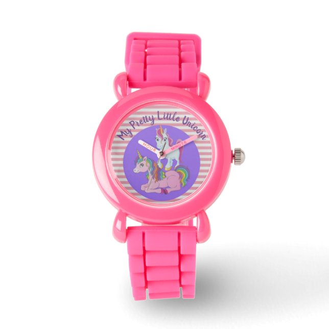 My Pretty Little Unicorn Wristwatch | Kids   (Front)