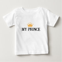 My Prince design baby T-Shirt
