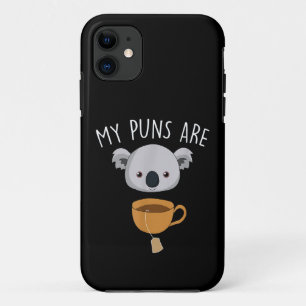My Puns Are Koala Tea Funny Animal Puns Case-Mate iPhone Case