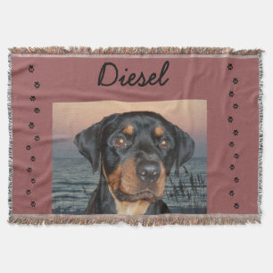 My Puppy Dog Throw Blanket