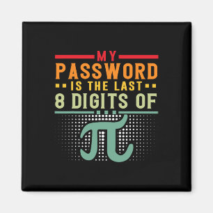 My Pword Is The Last 8 Digits Of Pi Math Nerd Math Magnet