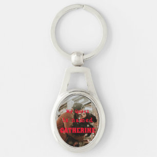 My queen is named.. key ring