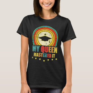 My Queen Mastered It Cl Of 2026 Premium Tri-blend T-Shirt