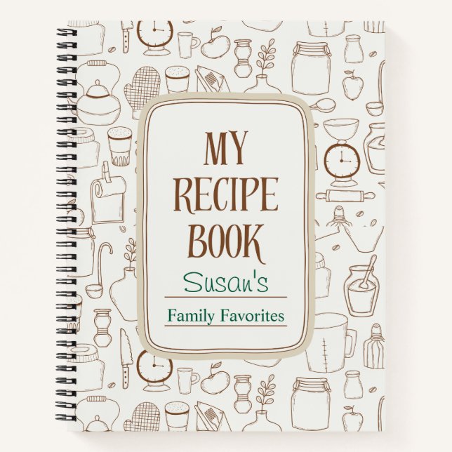 My Recipe Book - Favourite Recipes (Front)