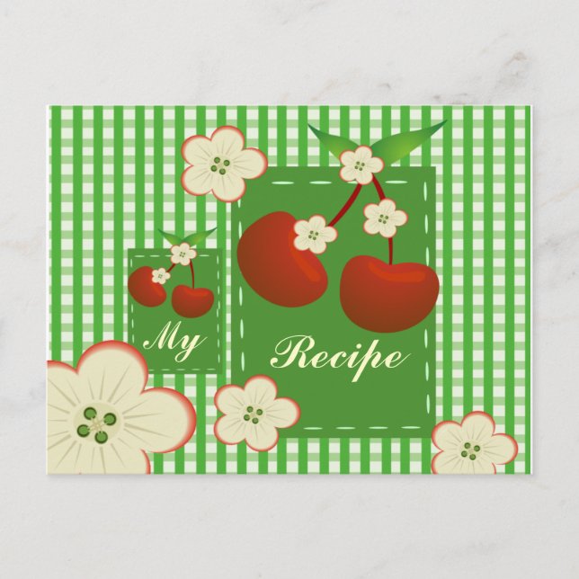 My Recipe Cherry Patch Postcard (Front)