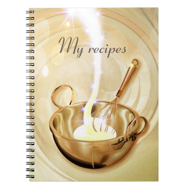 My recipes notebook (Front)