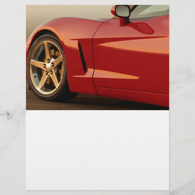 My Red Corvette (Front)