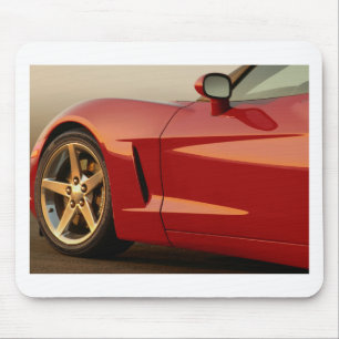 My Red Corvette Mouse Pad